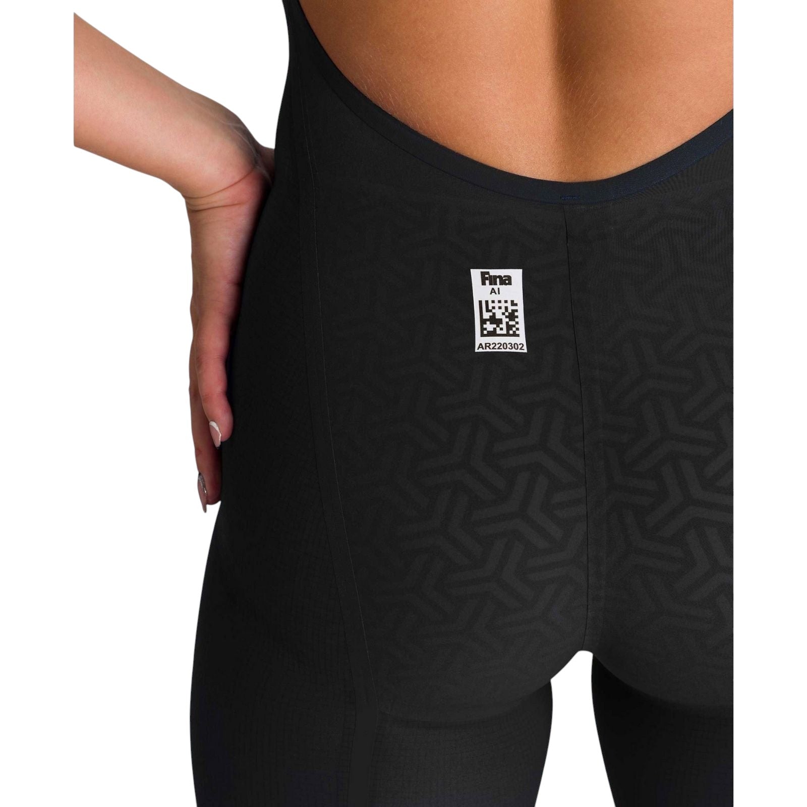 Arena Tech Suits KNSK Women’s Powerskin Carbon Glide Open Back Black