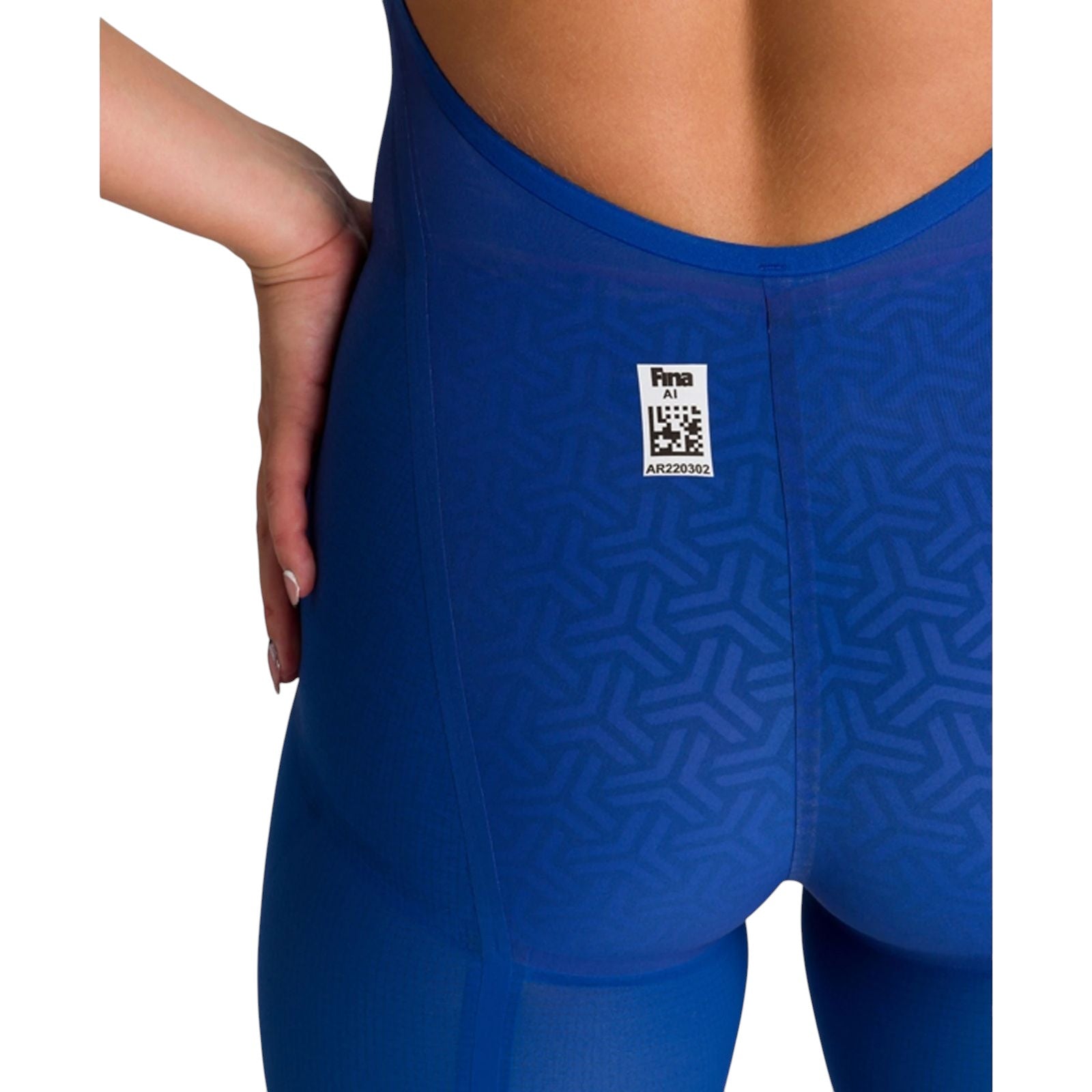 Arena Tech Suits KNSK Women’s Powerskin Carbon Glide Open Back - Ocean Blue