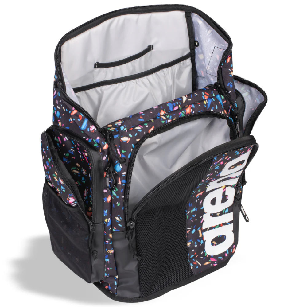 Arena Backpack SpiKy III 45 Allover - Confetti Black