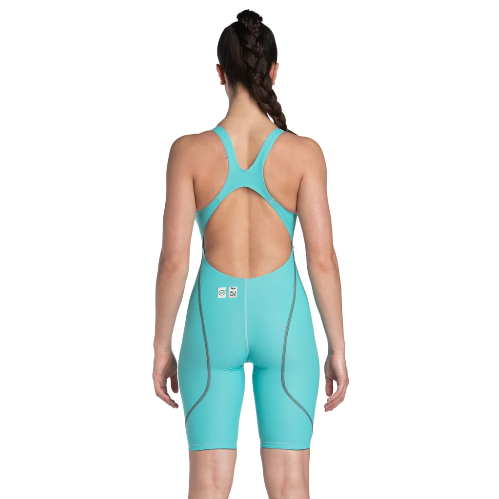 Arena Tech Suits KNSK Women’s Powerskin ST NEXT Open Back - Aquamarine