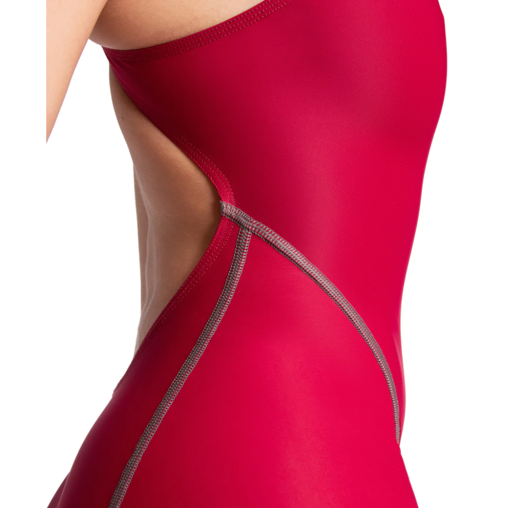 Arena Tech Suits KNSK Women’s Powerskin ST NEXT Open Back Deep Red