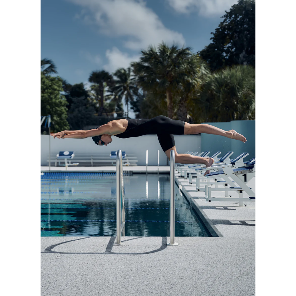 Arena Tech Suits KNSK Women’s Powerskin Veloce Open Back - Black/Teal