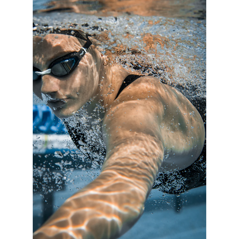 Arena Tech Suits KNSK Women’s Powerskin Veloce Open Back - Black/Teal