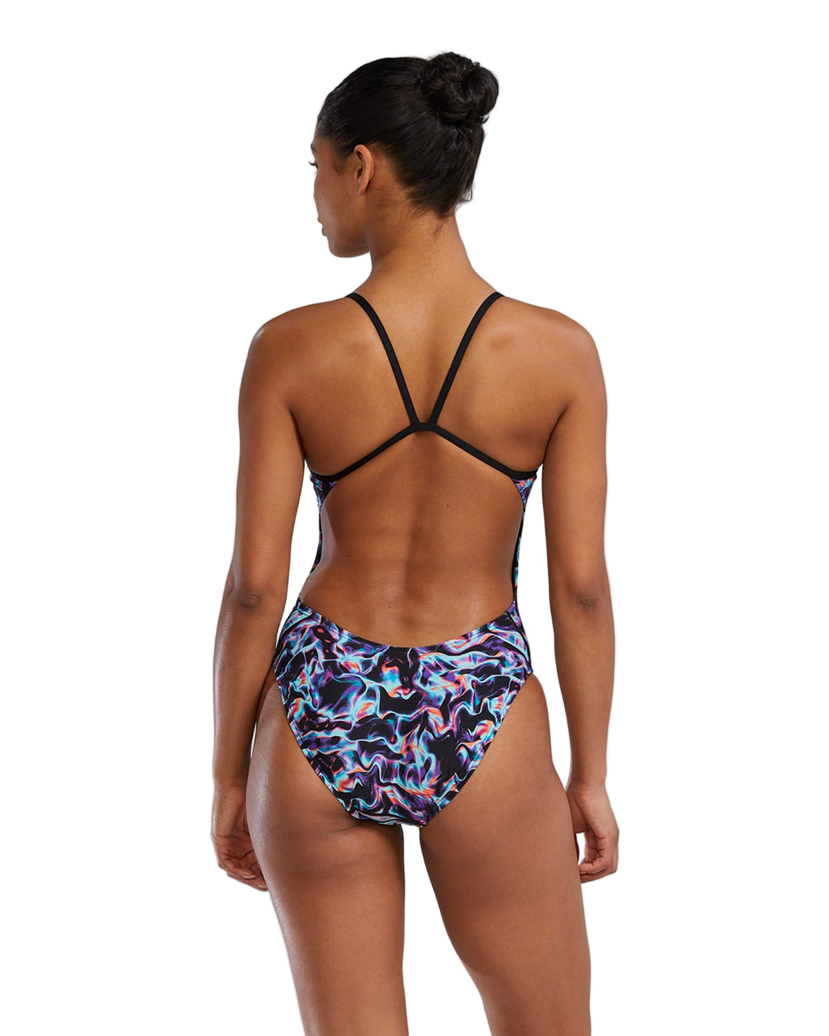 TYR Onesie Durafast Elite Womens Cutoutfit Print - Energia/Multi