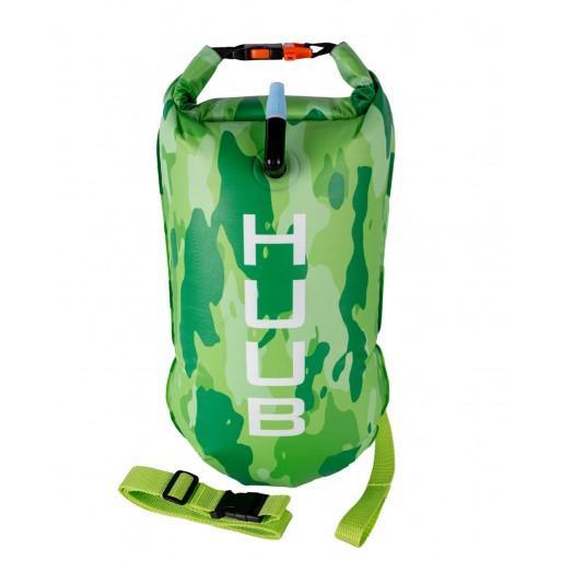 HUUB Swim Buoy - Safety Tow Float Camouflage