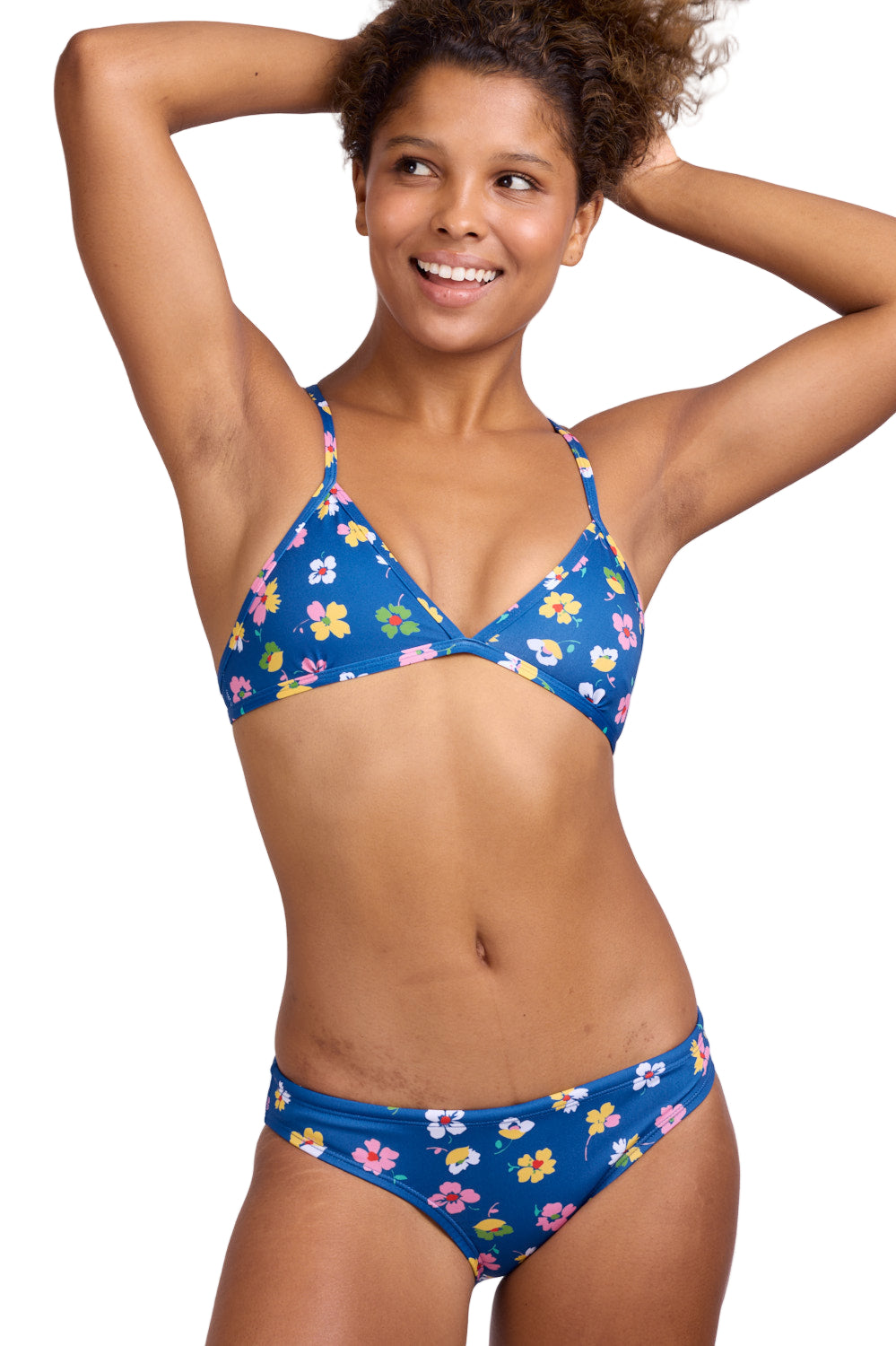 Jolyn Bikini Bottom Andy  - Print - Coralina