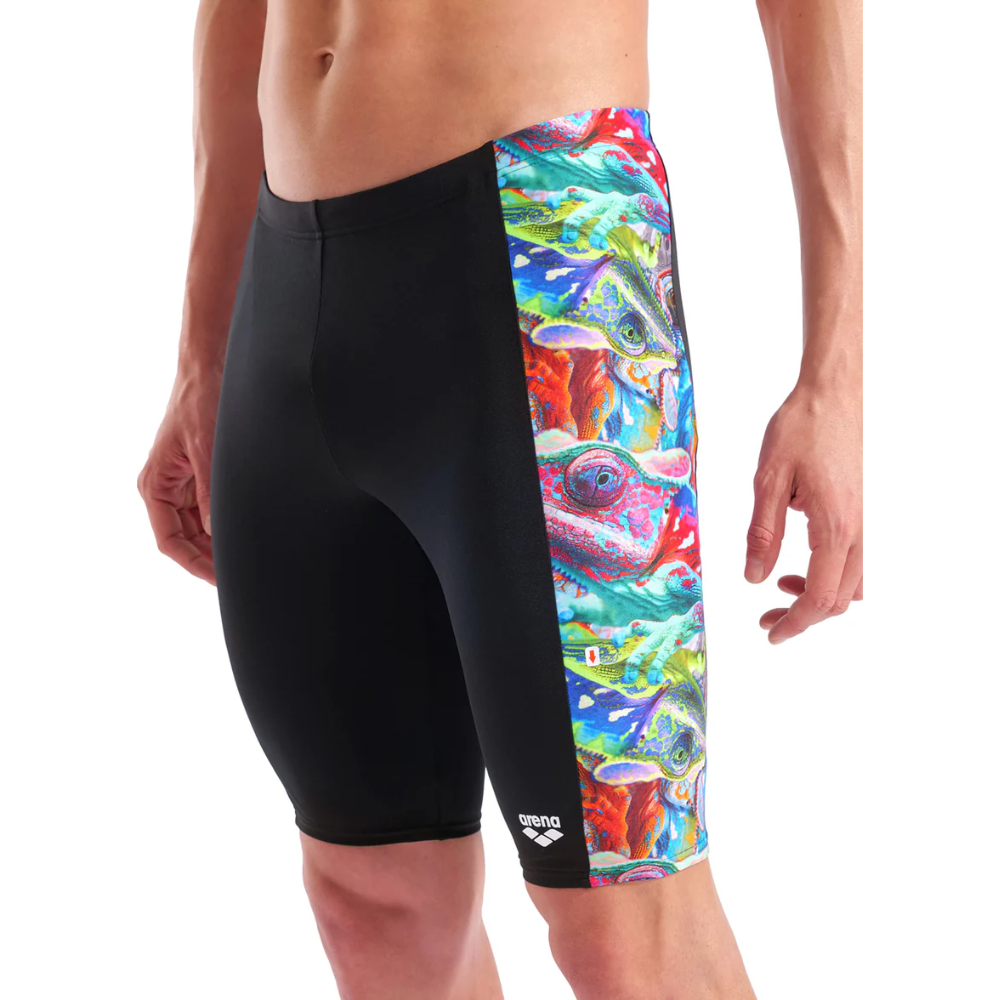Arena Training Jammer - Print - Iguanas Black Multi