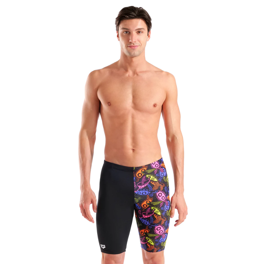 Arena Training Jammer - Print - Sea Turtles / Black Multi