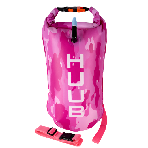 HUUB Swim Buoy - Safety Tow Float Camouflage