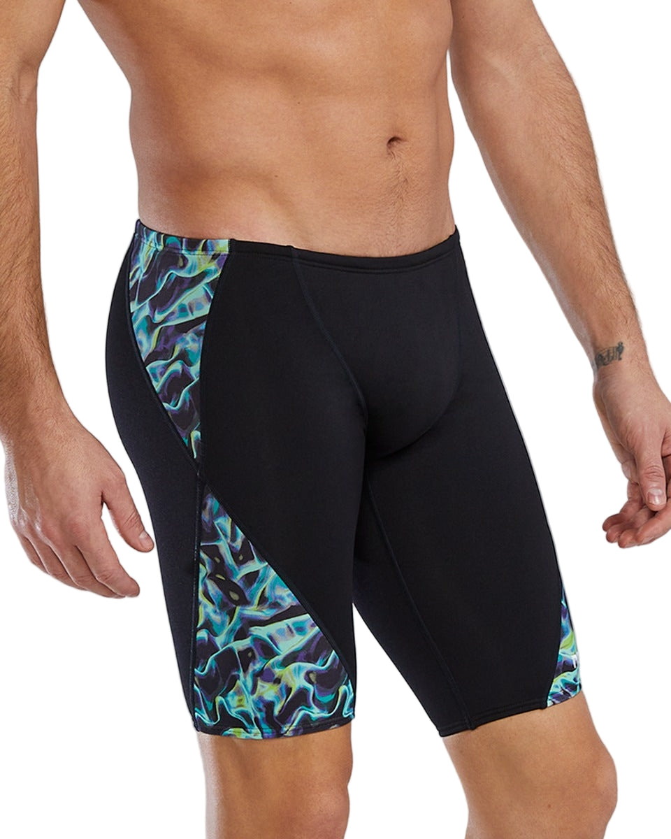 TYR Jammer Durafast Elite Blade Splice Print Energia/Green