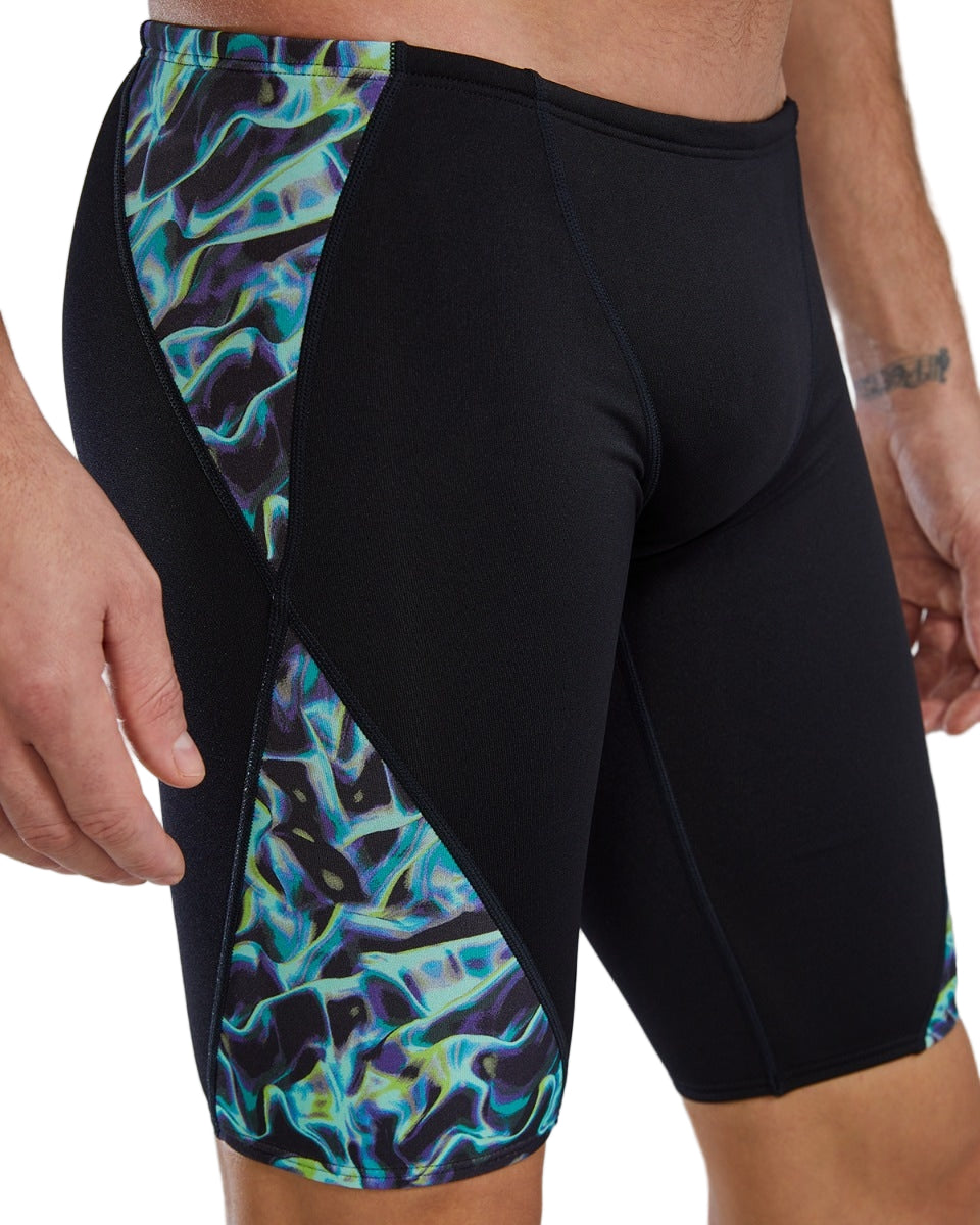 TYR Jammer Durafast Elite Blade Splice Print Energia/Green